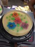 Gelatina artística de flores