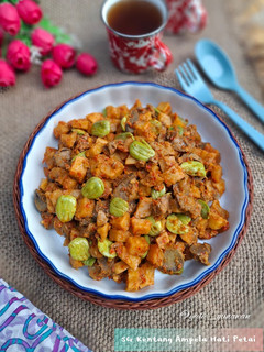 Foto resep Sambal Goreng Kentang - Ampela Hati - Petai