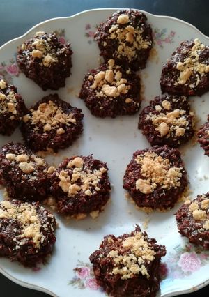 Una foto de Galletitas de Avena y Chocolate sin horno
