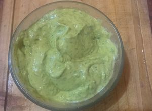 Una foto de Cremoso de aguacate