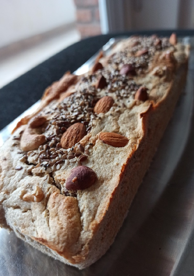 Una foto de 🍌Budín🍌 sin harina 💪🏼fit