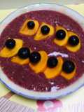 Smoothie de Caqui Arándanos Piña!