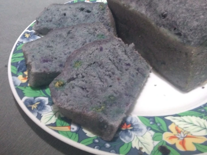 Cara Gampang Membikin Resep Bolu kukus ubi ungu yang Bisa Manjain Lidah Anti Ribet, Mantap Sekali