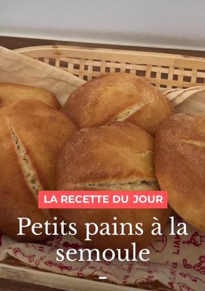 Une photo de Petits pains semoule au Cook Expert