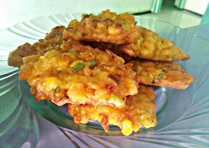 Bakwan Jagung / Dadar Jagung Crunchy