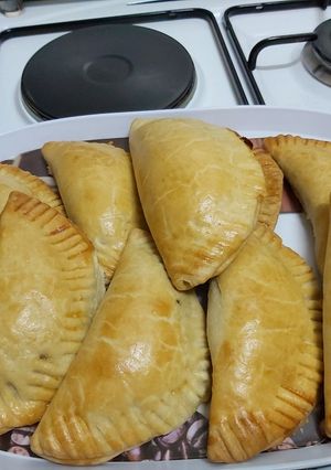 A picture of Chicken pies.