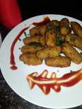 लेफ्ट ओवर राइस पकौड़े (leftover rice pakore recipe in Hindi)