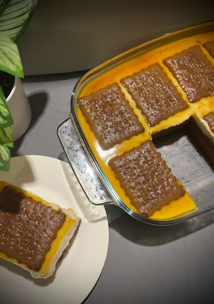 صورة لوصفة كيك الطبقات