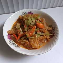 Sambal Goreng Labu Siam dan Krecek-レシピのメイン写真