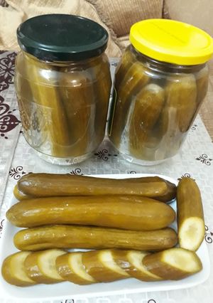 صورة لوصفة مخلل الخيار المقرمش