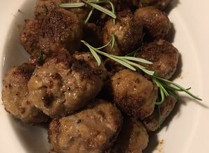 Foto di Polpette fritte di cinghiale