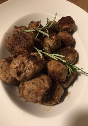 Foto di Polpette fritte di cinghiale
