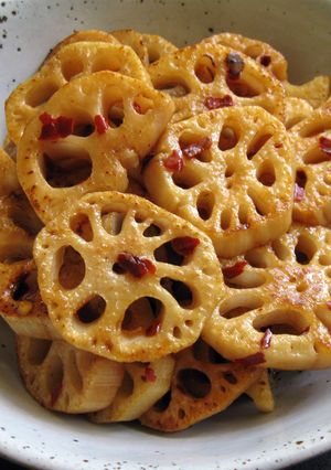 A picture of Spicy Lotus Root.