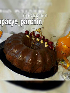 عکسی از دستور کیک شکلاتی بی بی بدون فر 🌸