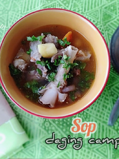 Foto resep Sop Daging Campur