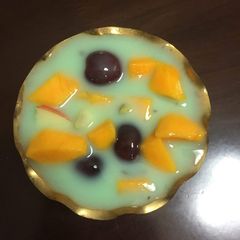 A picture of Fruit custard.