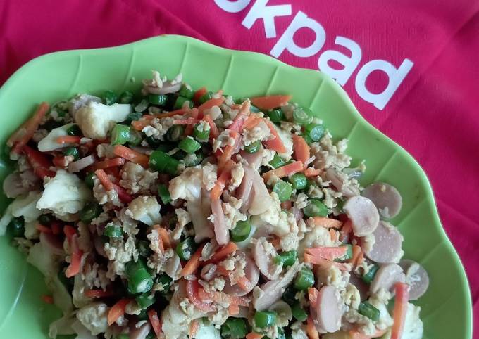 Resep Orak Arik Telur Sayur Oleh Idda Fitria Putri 🍕 Cookpad