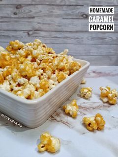 Foto resep Caramel Popcorn