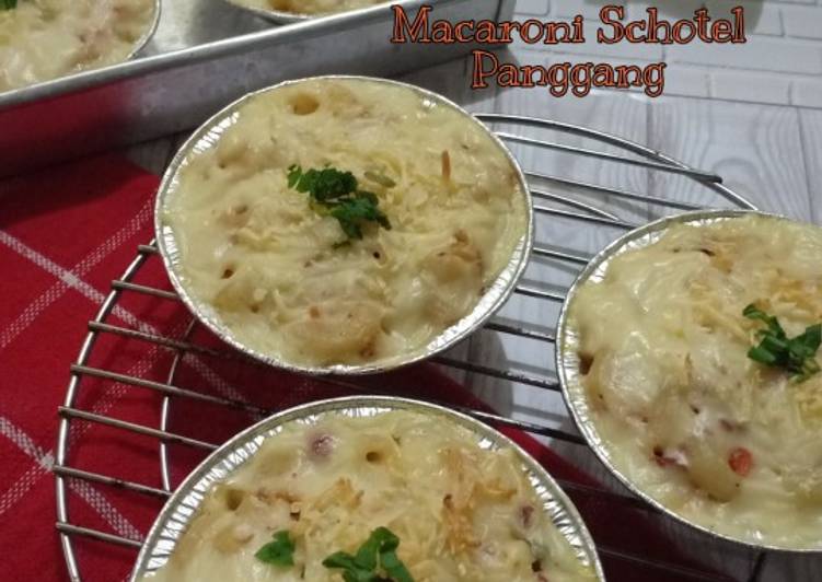 Resep Macaroni schotel panggang | Cara Gampang Menyiapkan Macaroni schotel panggang yang Enak Banget