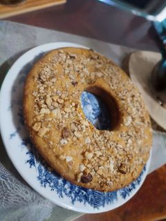 Una foto de ❤️Receta Mamuchka: Bizcocho de frutos secos y limón 🍋 Fácil de hacer ✨