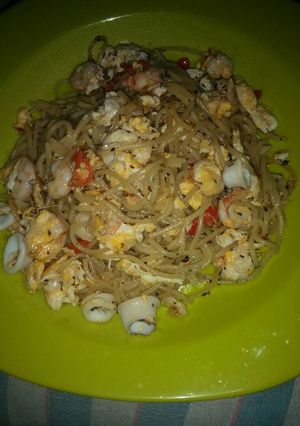 Foto resep Spageti goreng