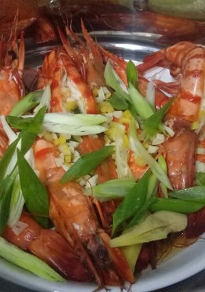 Foto resep Tim udang jahe