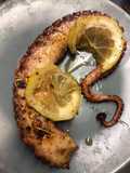 Poulpe au citron et romarin