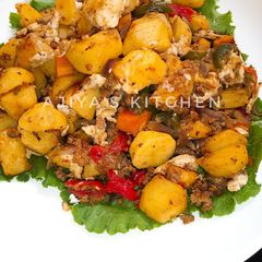 A picture of Stir fry potatoe.