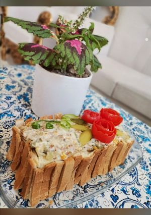 عکسی از دستور کیک مرغ