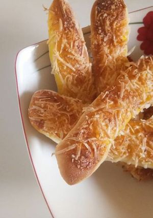 Foto resep Roti jari keju