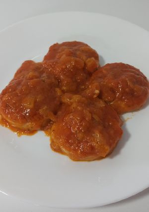 Una foto de Merluza en salsa