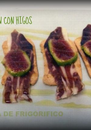 Foto principal de Tapa de jamón con higos