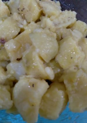 Una foto de Ensalada de papas a las 5 pimientas
