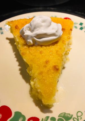 A picture of Bisquick Lemon 🍋 Pie 🥧.