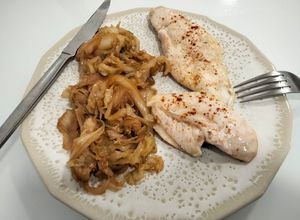 Foto principal de Col salteada al estilo chino