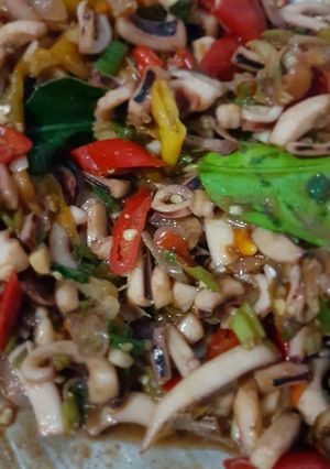 Foto resep Tumis cumi pedas