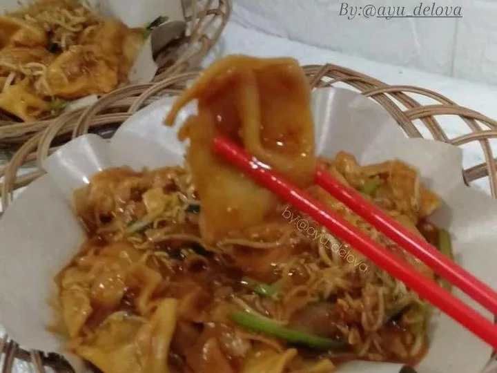 Cara Sederhana Membikin Resep  Pangsit goreng le&amp;#39;gino yang Bikin Ngiler, Bisa Manjain Lidah