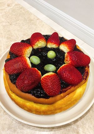 生日起司蛋糕 的食譜成品照片