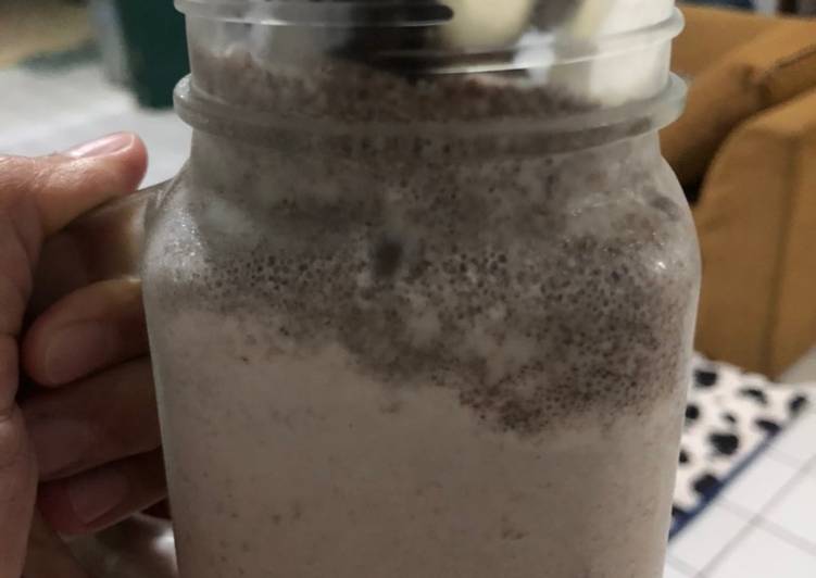 Recipe: Delicious Milkshake Vanila Oreo