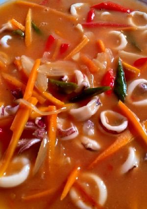 Foto resep Cumi Saos Asam Manis