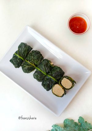Foto resep Sawi Gulung Ayam