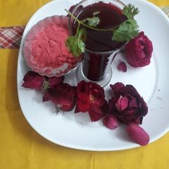 A picture of Holi ka gift Beetroot slushy (in punjabi Style).
