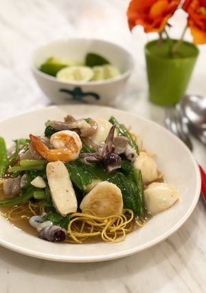 Foto resep Mie Goreng Kanton / Mie Titi Makassar