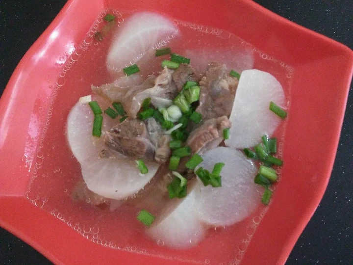 Langkah Mudah untuk Menyiapkan Resep Sup lobak daging sapi cao Anti Ribet, Sempurna