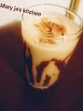 سموزي الجبن و الموز. (banana milkshake)