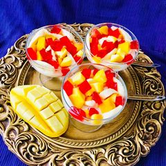 A picture of Mango Fruit Parfait.