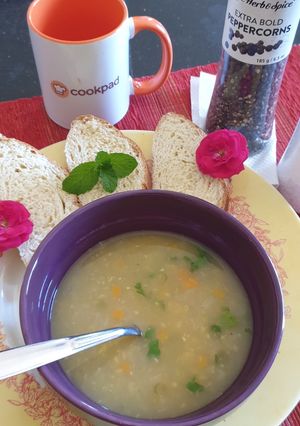 A picture of Cornsoup#themechallenge.
