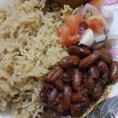 A picture of Red Beans or kidney beans Gravy 🍛🍛🍛.