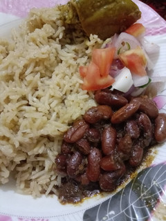 A picture of Red Beans or kidney beans Gravy 🍛🍛🍛.