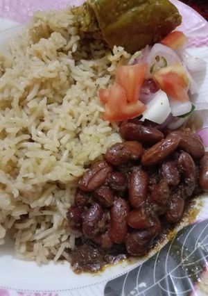 A picture of Red Beans or kidney beans Gravy 🍛🍛🍛.